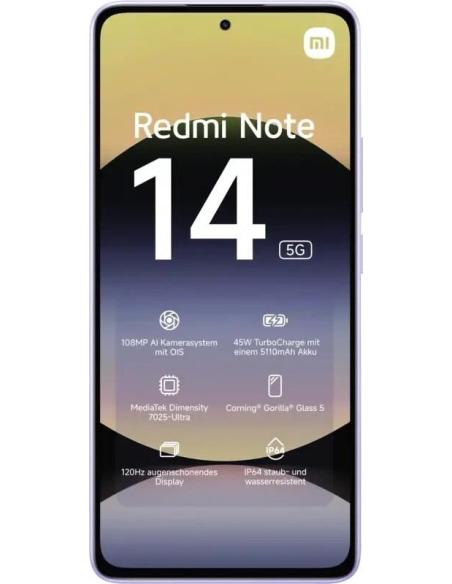 Xiaomi Redmi Note 14 5G 8/256GB Morado