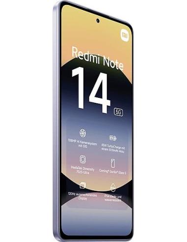 Xiaomi Redmi Note 14 5G 8/256GB Morado