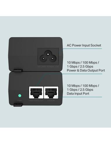 TP-Link TL-POE260S Inyector PoE+ 30W