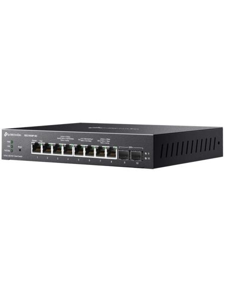 TP-Link SG2210XMP-M2 Switch Gestionado 8 Puertos Gigabit PoE + 2 Puertos SFP+