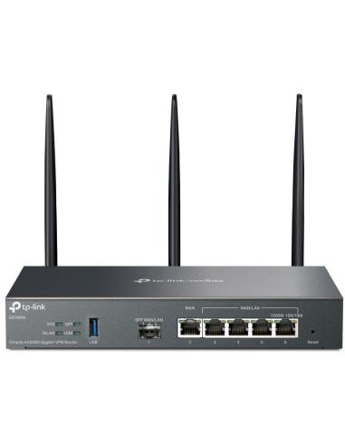 TP-Link ER706W Router Inalámbrico VPN Gigabit Omada AX3000 Doble Banda