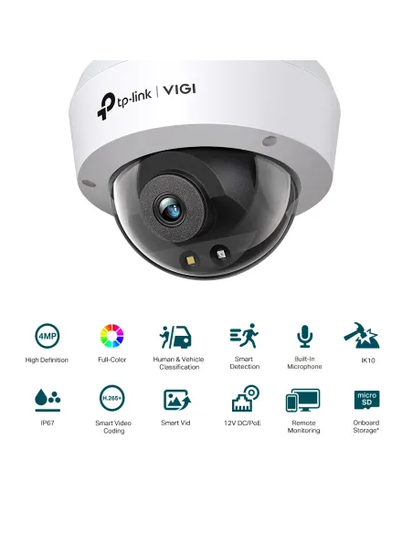 TP-Link  VIGI C240 Cámara de Vigilancia IP 2.8mm