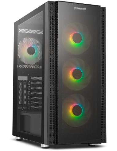 Nox Hummer Horus ARGB E-ATX Cristal Templado USB 3.0 Negra