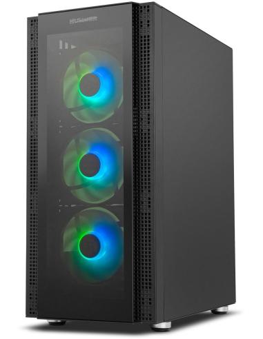Nox Hummer Horus ARGB E-ATX Cristal Templado USB 3.0 Negra