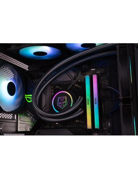 Nox Hummer Horus ARGB E-ATX Cristal Templado USB 3.0 Negra