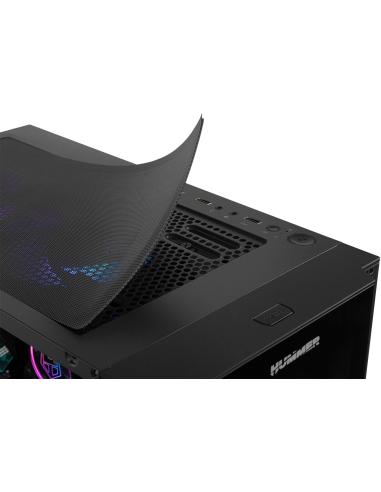 Nox Hummer Horus ARGB E-ATX Cristal Templado USB 3.0 Negra