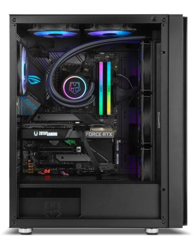 Nox Hummer Horus ARGB E-ATX Cristal Templado USB 3.0 Negra