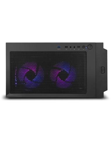 Nox Hummer Horus ARGB E-ATX Cristal Templado USB 3.0 Negra