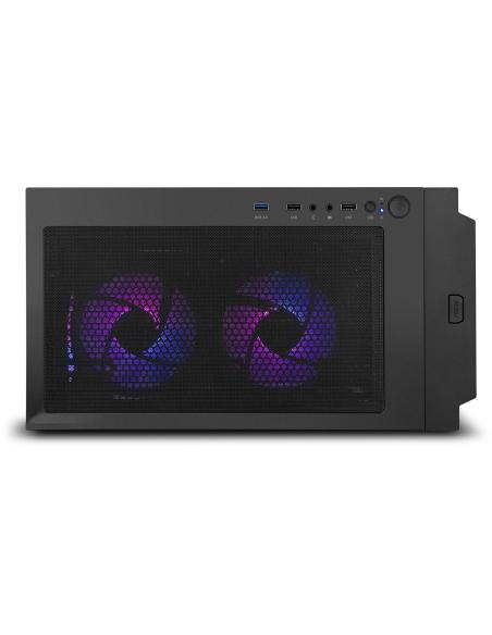 Nox Hummer Horus ARGB E-ATX Cristal Templado USB 3.0 Negra