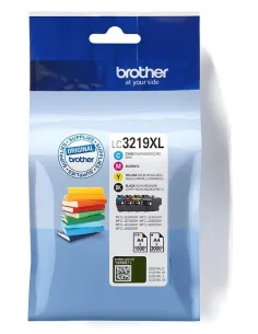 Brother LC3219XL VALBP Multipack 4 Cartuchos de Tinta Negro/Cian/Magenta/Amarillo-CCICTO0606