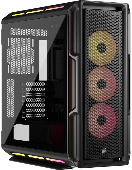 Corsair iCUE LINK 5000T LX RGB Midi Tower Cristal Templado USB 3.2 Negro