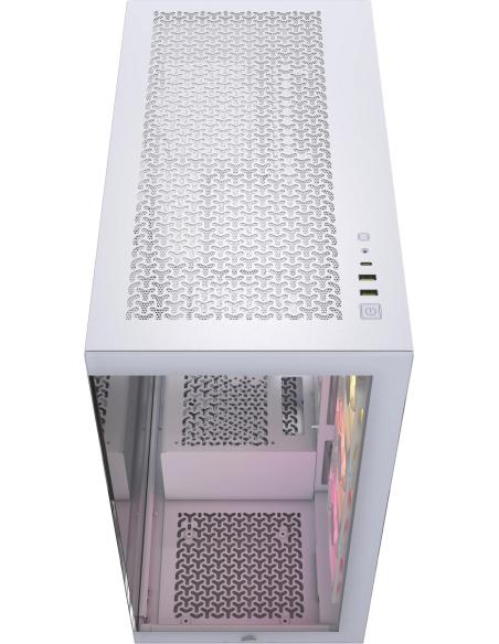 Corsair Icue Link 3500X RGB Torre E-ATX Cristal Templado USB 3.2 Blanca