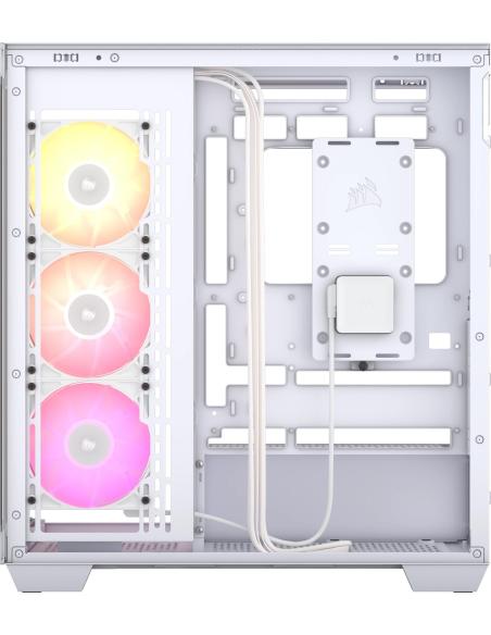 Corsair Icue Link 3500X RGB Torre E-ATX Cristal Templado USB 3.2 Blanca
