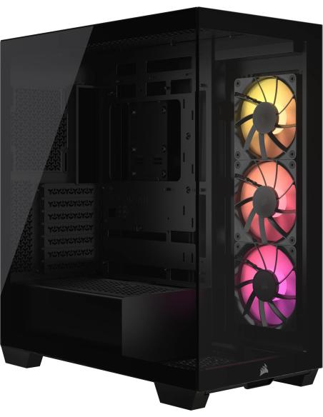 Corsair 3500X ARGB Torre E-ATX Cristal Templado USB  USB 3.2 Negra
