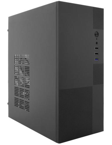 Coolbox M440 Caja Micro ATX USB 3.0 con Fuente De Alimentación BASIC500GR Negra