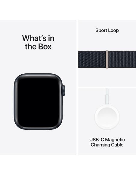 Apple Watch SE 2022 2ª Generación 40mm Aluminio medianoche con Correa Textil Medianoche