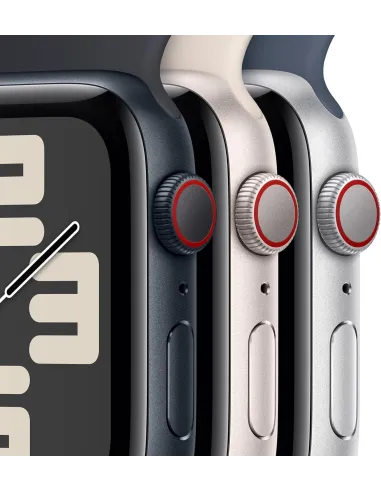 Apple Watch SE 2022 2ª Generación 40mm Aluminio Starlight con Correa Textil Beige