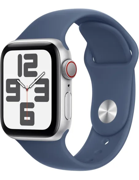 Apple Watch SE GPS 2ª Generación 40mm Aluminio Starlight con Correa Sport Azul