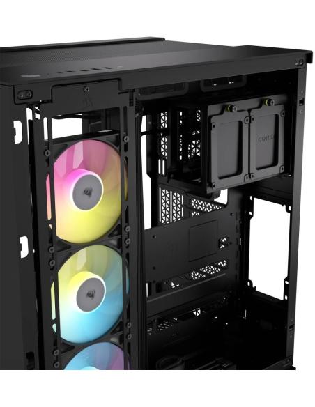 Corsair iCUE LINK 6500X RGB Midi Tower Cristal Templado USB 3.2 Negro
