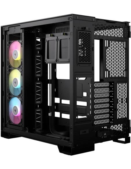 Corsair iCUE LINK 6500X RGB Midi Tower Cristal Templado USB 3.2 Negro