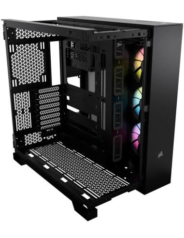Corsair iCUE LINK 6500X RGB Midi Tower Cristal Templado USB 3.2 Negro