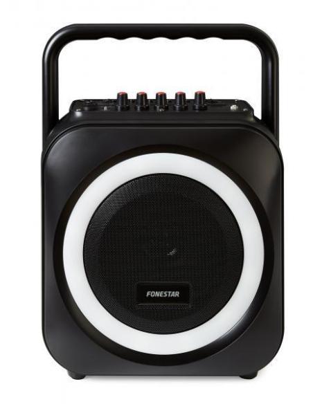 Fonestar BOX-35LED Altavoz Portátil Bluetooth con Micrófono