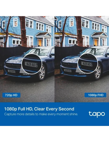 TP-Link TC40 Cámara de Vigilancia WiFi FHD 360º Blanca