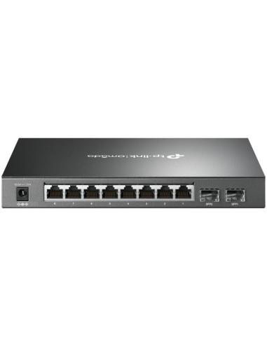 TP-Link Omada SG2210P Switch PoE Gestionado L2/L2+ 8 Puertos Gigabit Ethernet + 2 Puertos SFP