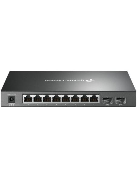 TP-Link Omada SG2210P Switch PoE Gestionado L2/L2+ 8 Puertos Gigabit Ethernet + 2 Puertos SFP