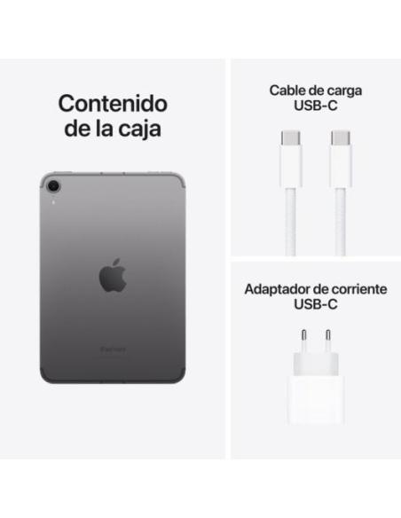 Apple iPad mini 2024 128GB WiFi + Cellular Gris Espacial