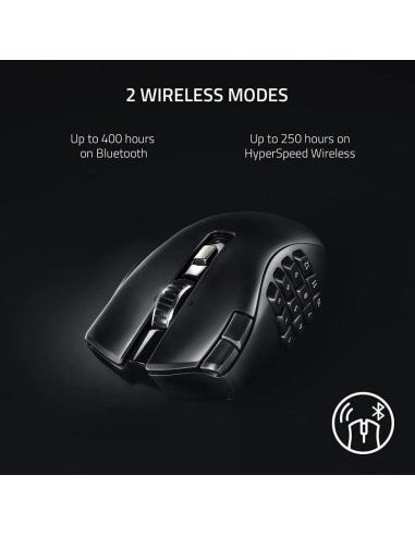 Razer Naga V2 Pro Ratón Gaming Inalámbrico 30000 DPI