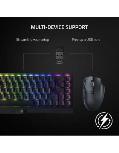 Razer Naga V2 Pro Ratón Gaming Inalámbrico 30000 DPI