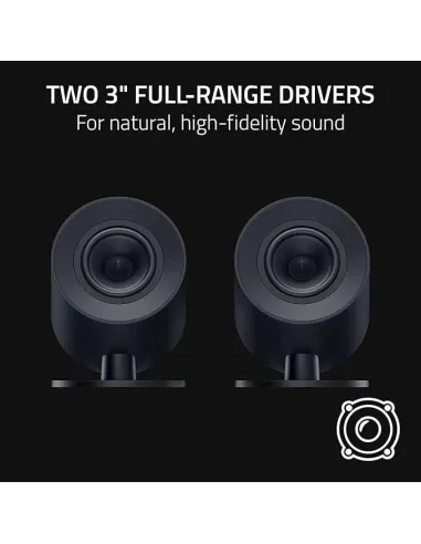 Razer Nommo V2 X Altavoces Gaming de Rango Completo 2.0 Bluetooth/USB Negros
