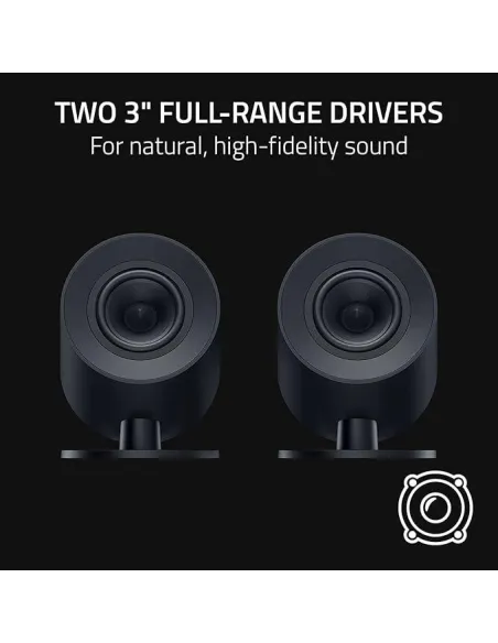 Razer Nommo V2 X Altavoces Gaming de Rango Completo 2.0 Bluetooth/USB Negros