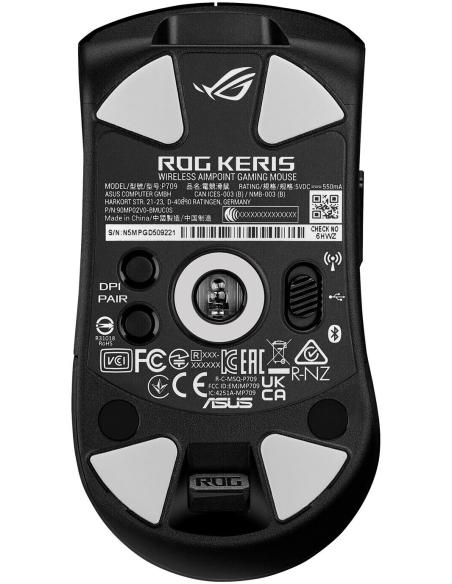 Asus ROG Keris Wireless AimPoint Ratón Gaming Inalámbrico RGB 36.000 DPI Negro