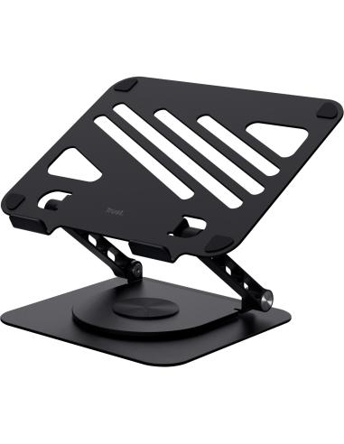Trust Zeff Soporte para Portátil con Rotación 360º hasta 16" Negro