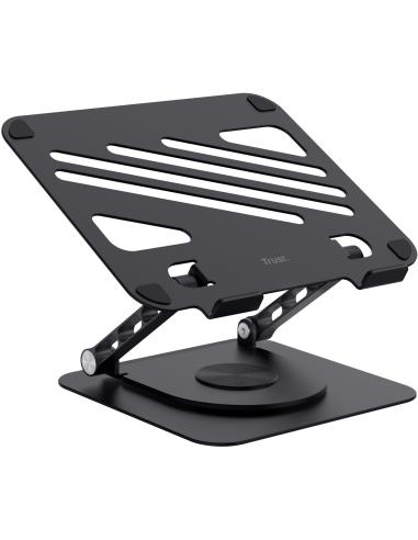 Trust Zeff Soporte para Portátil con Rotación 360º hasta 16" Negro