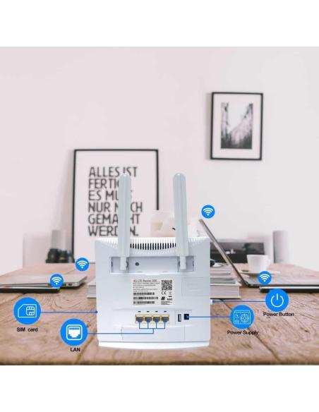Strong 4G LTE 300v2 Router 300 Wi-Fi Blanco