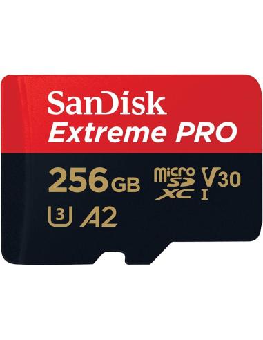 Sandisk Extreme Pro MicroSDXC 256GB UHS-I A2 Clase 10 V30