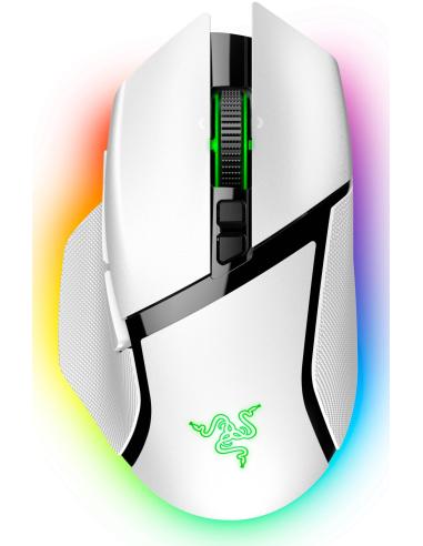 Razer Basilisk V3 Pro Ratón Gaming Inalámbrico 30000 DPI Blanco