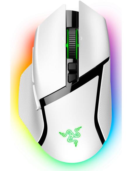 Razer Basilisk V3 Pro Ratón Gaming Inalámbrico 30000 DPI Blanco