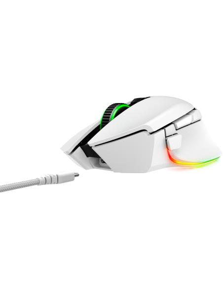 Razer Basilisk V3 Pro Ratón Gaming Inalámbrico 30000 DPI Blanco