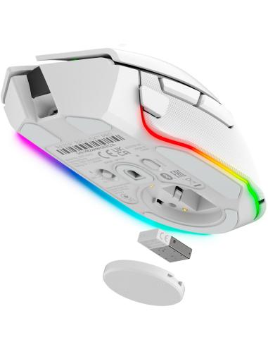 Razer Basilisk V3 Pro Ratón Gaming Inalámbrico 30000 DPI Blanco