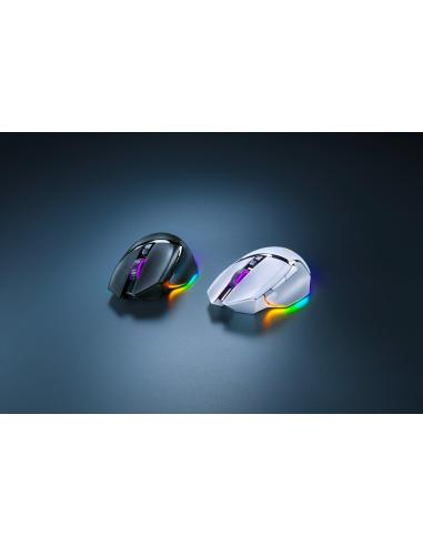 Razer Basilisk V3 Pro Ratón Gaming Inalámbrico 30000 DPI Blanco