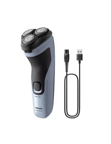Philips Shaver 3000X Series 3003/00X Afeitadora eléctrica Inalámrbica Seco/Húmedo