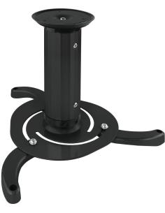 TooQ PJ1010TN-B Soporte de Techo para Proyectores Inclinable y Giratorio 360º Máx. 10Kg Negro-45419
