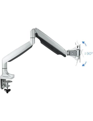 TooQ DB3032TNR-S Soporte Monitor Giratorio e Inclinable para Pantallas 13"-32" Máx. 9Kg Gris