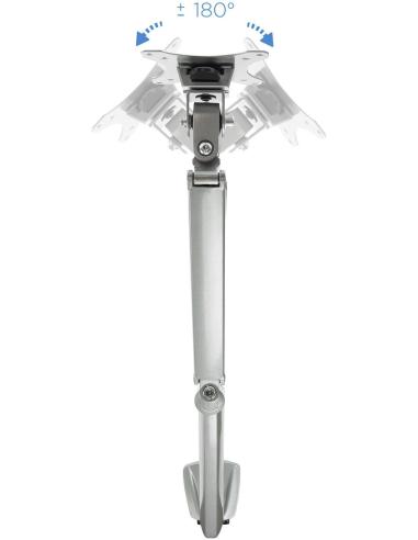 TooQ DB3032TNR-S Soporte Monitor Giratorio e Inclinable para Pantallas 13"-32" Máx. 9Kg Gris