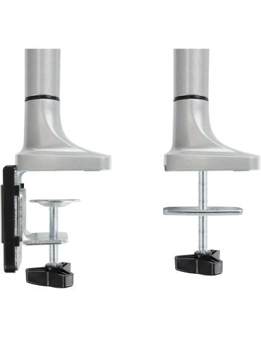 TooQ DB3032TNR-S Soporte Monitor Giratorio e Inclinable para Pantallas 13"-32" Máx. 9Kg Gris