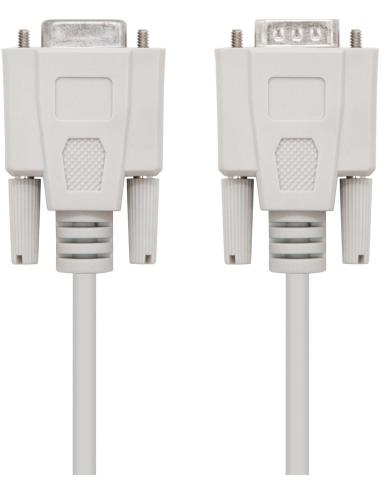 Nanocable 10.14.0203 Cable DB9 Beige 3m